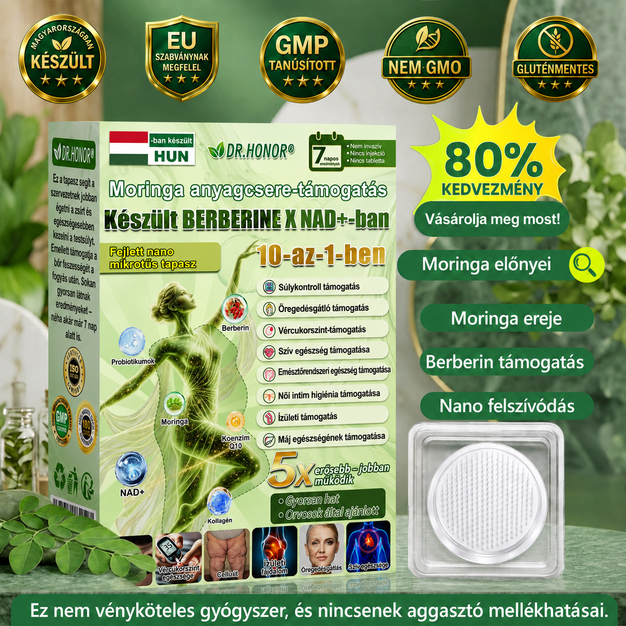 𝐃𝐑.𝐇𝐎𝐍𝐎𝐑® Csak 5 doboz maradt! Extra 30% kedvezményt biztosítunk! Formálja testét és őrizze meg egészségét. Ha most lemarad, csak jövő évben lesz újabb lehetősége.