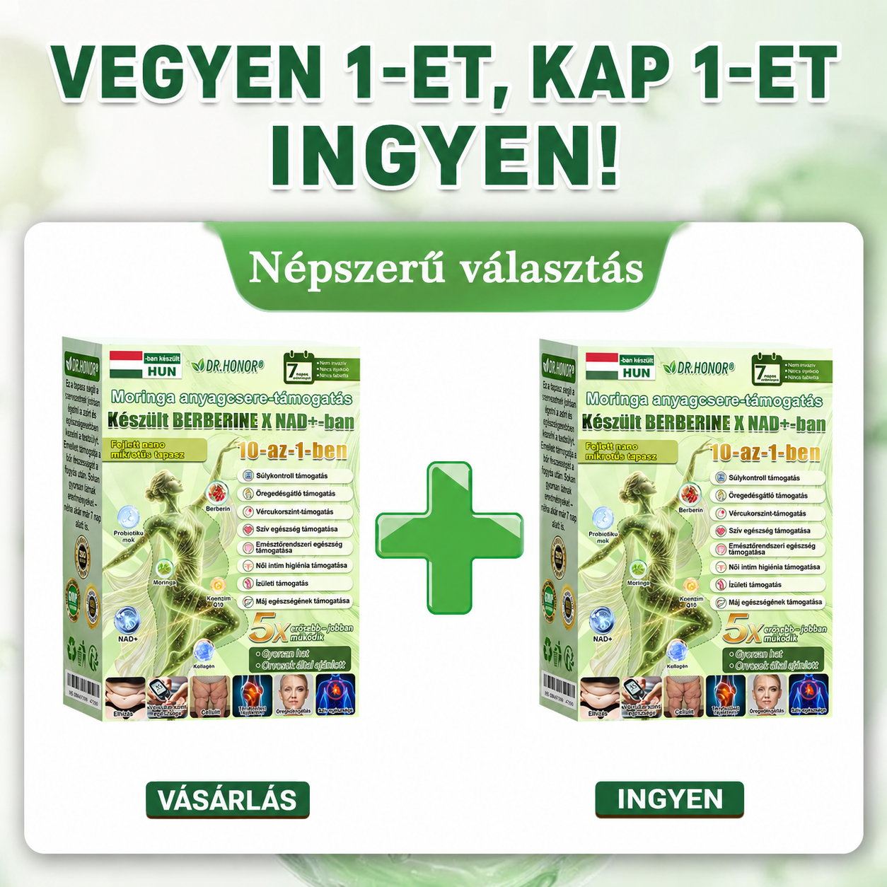 𝐃𝐑.𝐇𝐎𝐍𝐎𝐑® Csak 5 doboz maradt! Extra 30% kedvezményt biztosítunk! Formálja testét és őrizze meg egészségét. Ha most lemarad, csak jövő évben lesz újabb lehetősége.