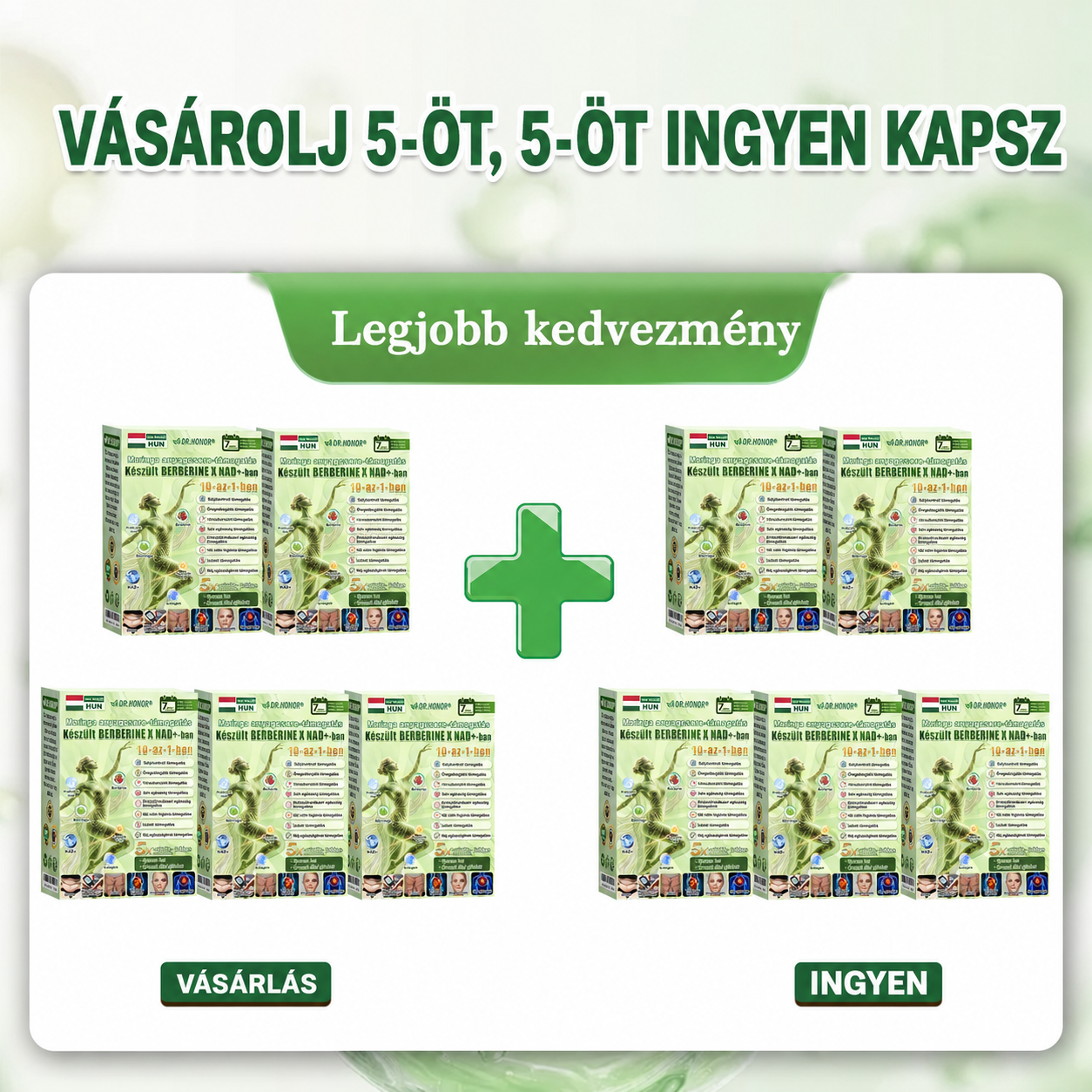 𝐃𝐑.𝐇𝐎𝐍𝐎𝐑® Csak 5 doboz maradt! Extra 30% kedvezményt biztosítunk! Formálja testét és őrizze meg egészségét. Ha most lemarad, csak jövő évben lesz újabb lehetősége.