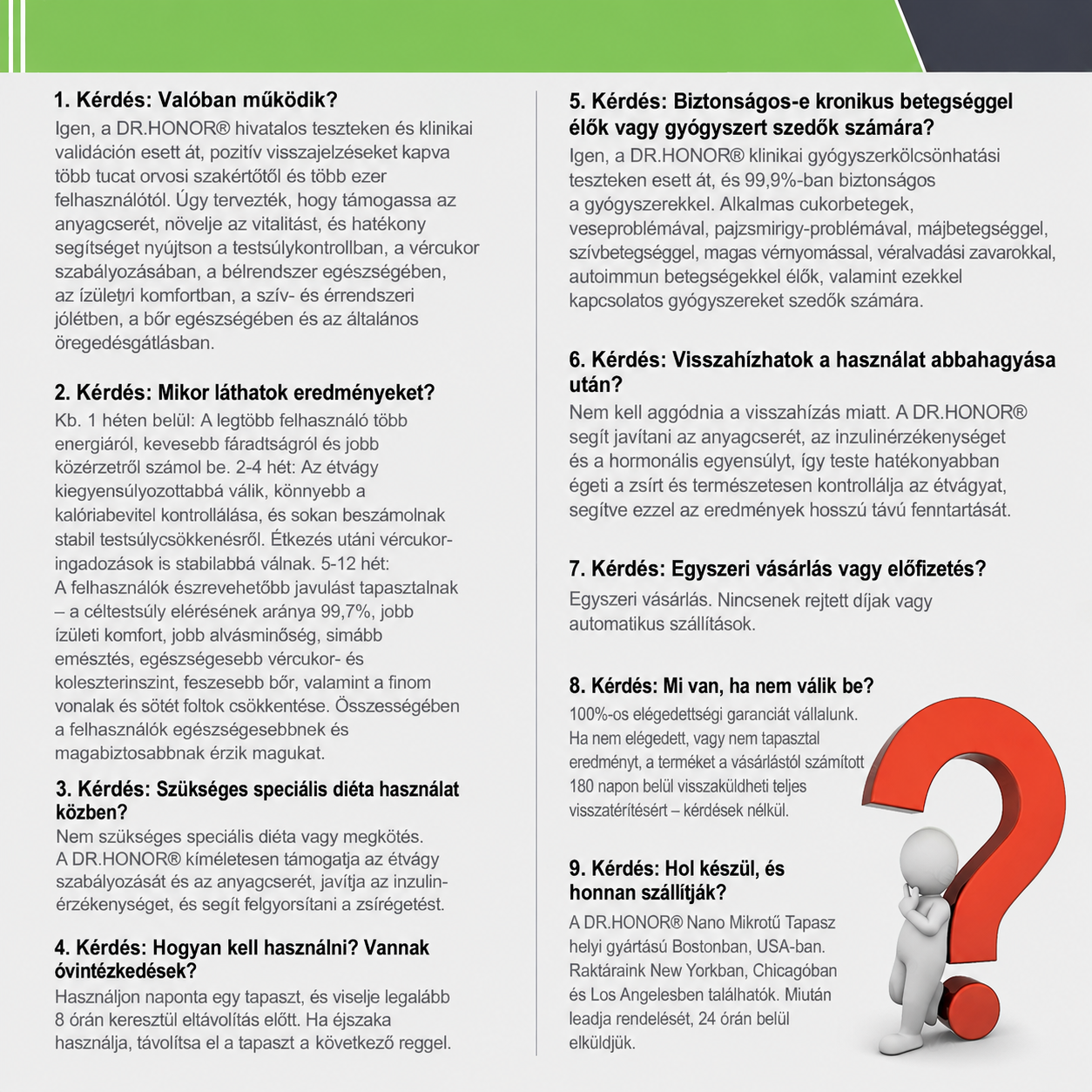 𝐃𝐑.𝐇𝐎𝐍𝐎𝐑® Csak 5 doboz maradt! Extra 30% kedvezményt biztosítunk! Formálja testét és őrizze meg egészségét. Ha most lemarad, csak jövő évben lesz újabb lehetősége.